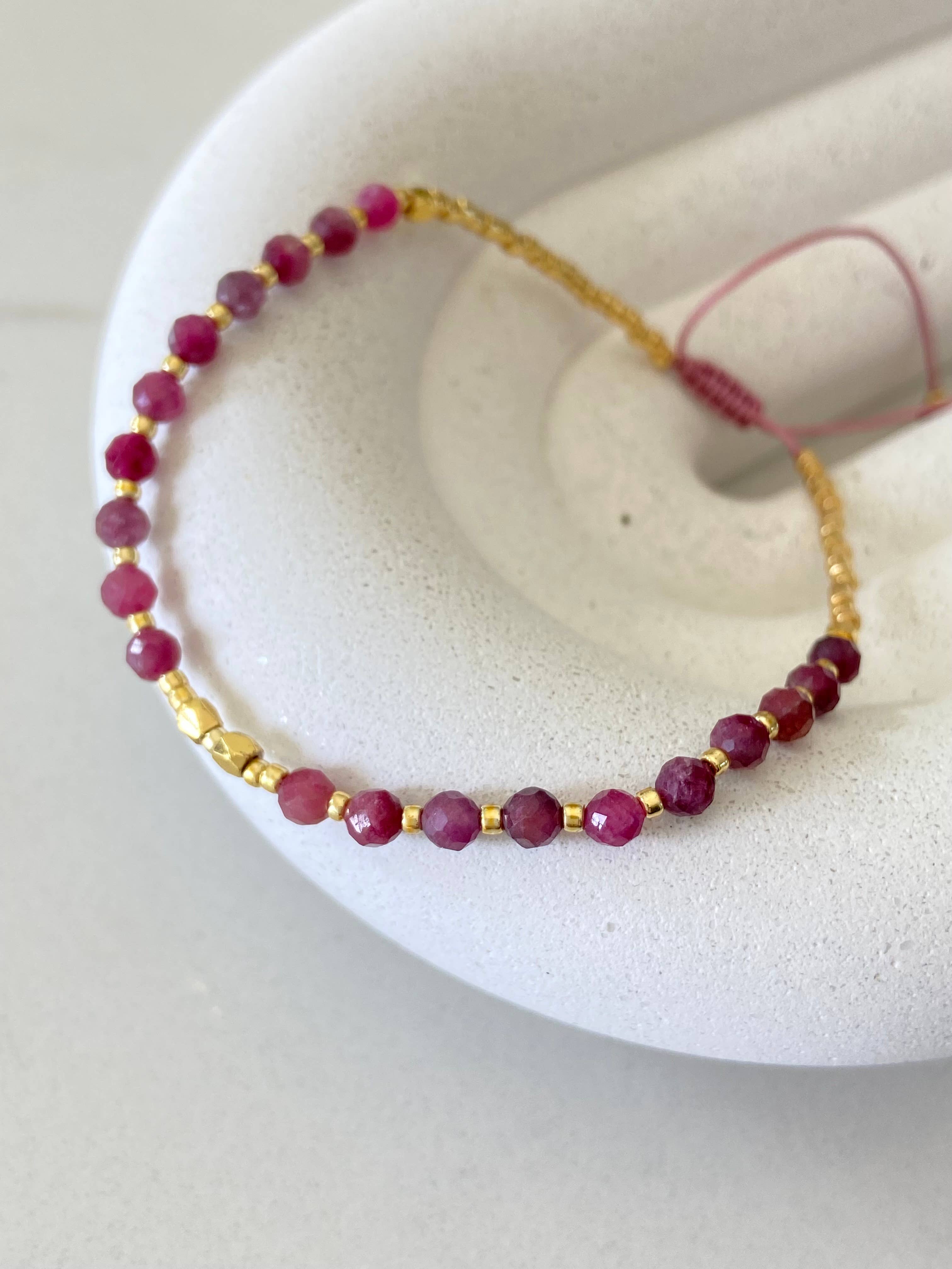 Vick Amethyst bracelet