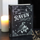 The Raven Book Shaped Gothic Halloween Storage Box