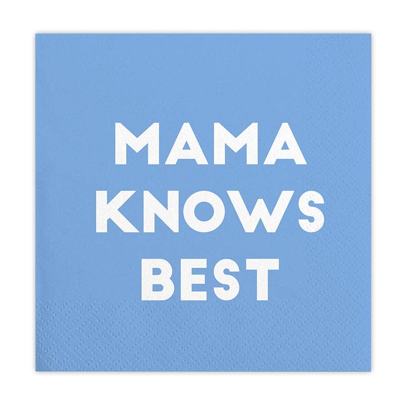 Beverage Napkins - Mama Knows Best