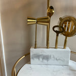 4 Piece Bar Set Gold