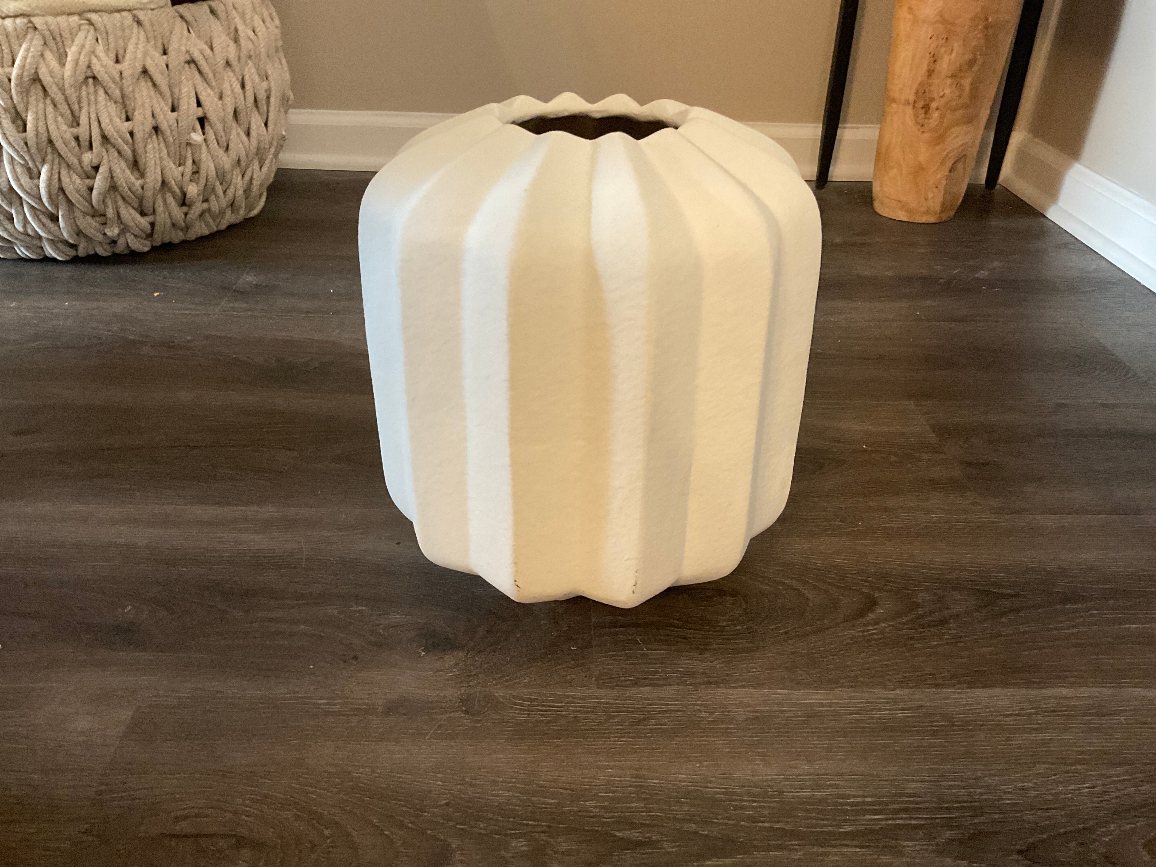 White Vase Ceramic