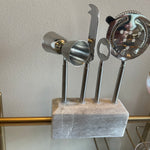 4 Piece Bar Set Stainless Steel