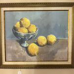 Bowl of Lemons Framed