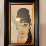Crying Woman Framed